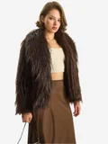 Bianco Lucci Dark Mocha Brown