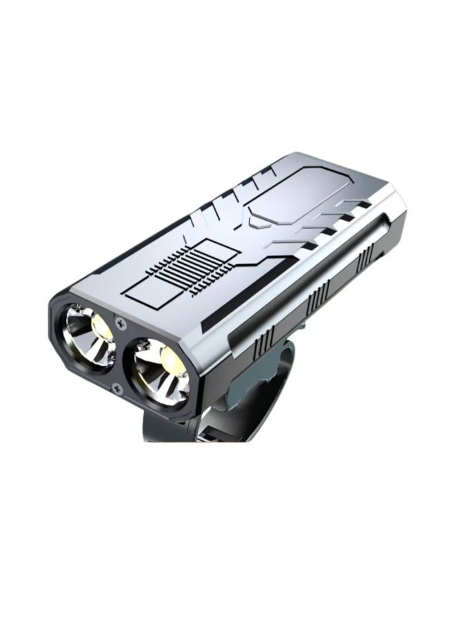 Loquat Led Bicycle Light Anti-glare Night Riding Strong Light Long-range Headlight Mountain Road Car Equipment Accessories Riding Light-Color:Ln---258 Bicycle Light - Image 1