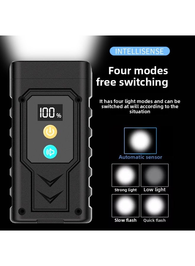 Loquat Led Bicycle Light Anti-glare Night Riding Strong Light Long-range Headlight Mountain Road Car Equipment Accessories Riding Light-Color:Ln---258 Bicycle Light - Image 4