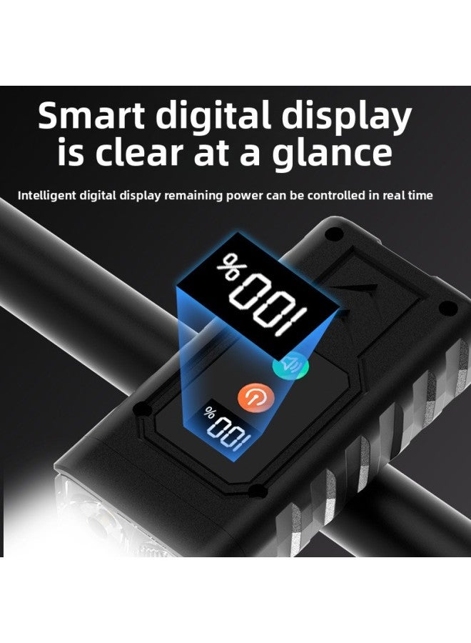 Loquat Led Bicycle Light Anti-glare Night Riding Strong Light Long-range Headlight Mountain Road Car Equipment Accessories Riding Light-Color:Ln---258 Bicycle Light - Image 3