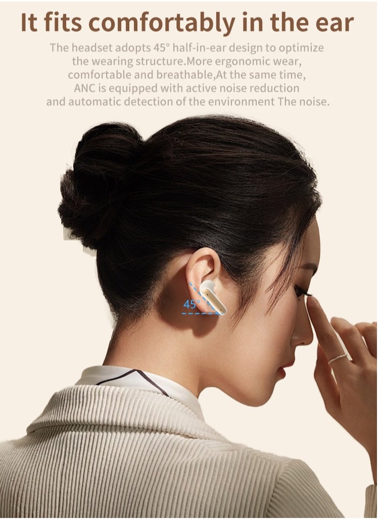 ZIPFORCE - ZIPFORCE True Wireless Earbuds, In-Ear Bluetooth 5.3 Headphones 4-Mics ENC Clear Call, Bluetooth Earbuds Touch Control 40 Playtime, IPX6 Waterproof TWS, Light-Weight Earphones - Image 1