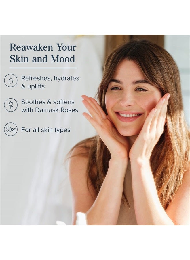 Heritage Store ماء الورد من Heritage Store، تركيبة مرطبة للبشرة والشعر، بدون صبغات أو كحول، نباتي، 8 أونصة - Image 2