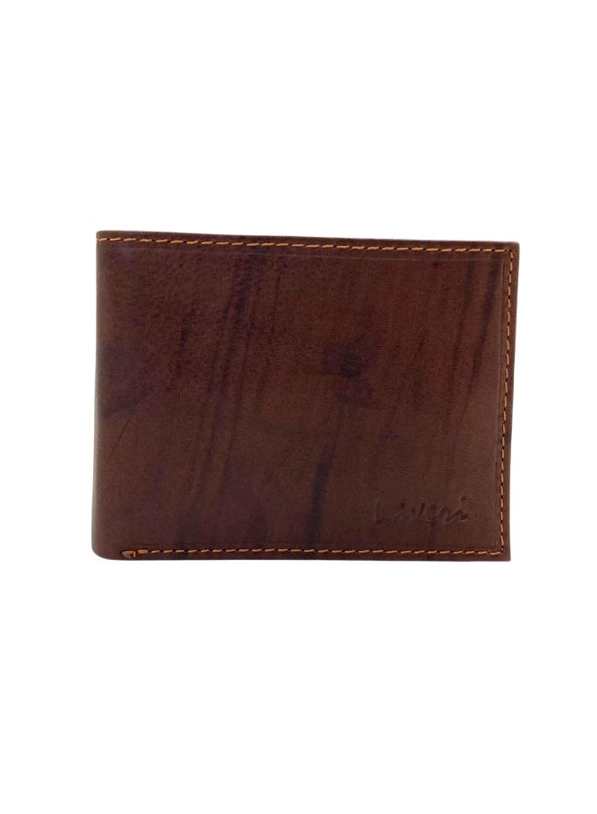 LAVERI LEATHER Antq Smooth Leather Wallet With Inside Leather Lining - Image 3