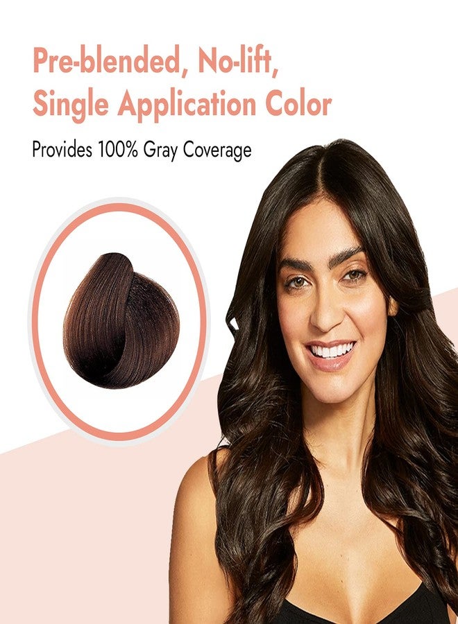 One N Only One N' Only Powder Hair Color Kit, Chocolate Brown, Permanent Color in Single Application, 100% Gray Hair Coverage without Lift, Just Add Water - No Developer Needed, Vegan and Cruelty Free - Image 5