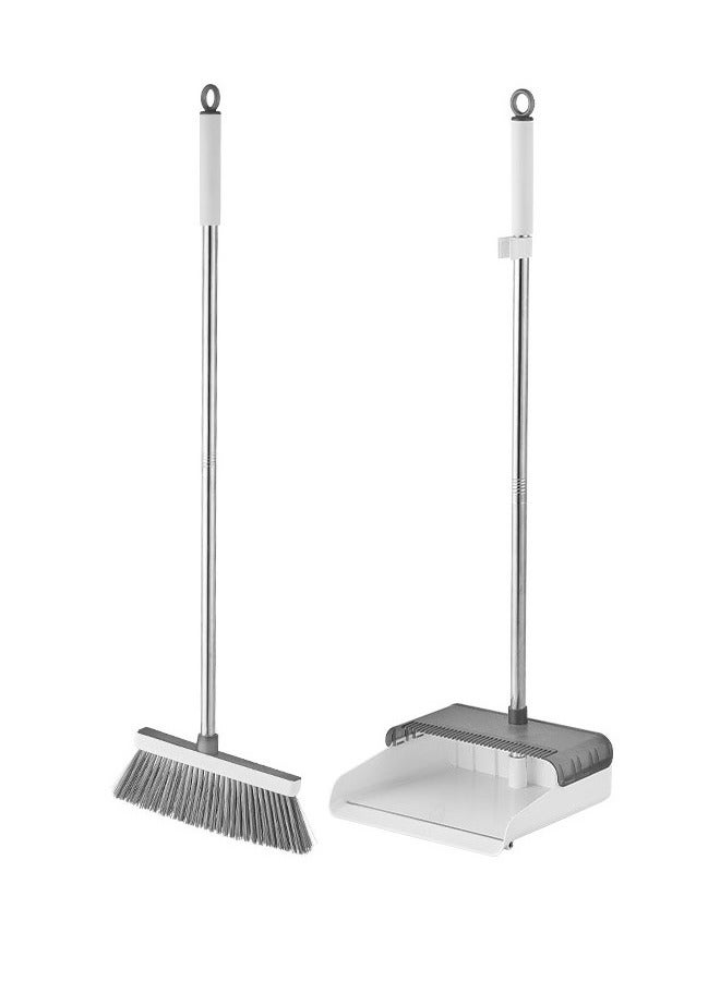 NKX Premium Spray Mop for Effortless Floor Cleaning – Microfiber Pad & Refillable Bottle Dustpan: 26x24x8cm, total length: 87.5cm Broom: 27x3x9.5cm, total length: 96.5cm - Image 2