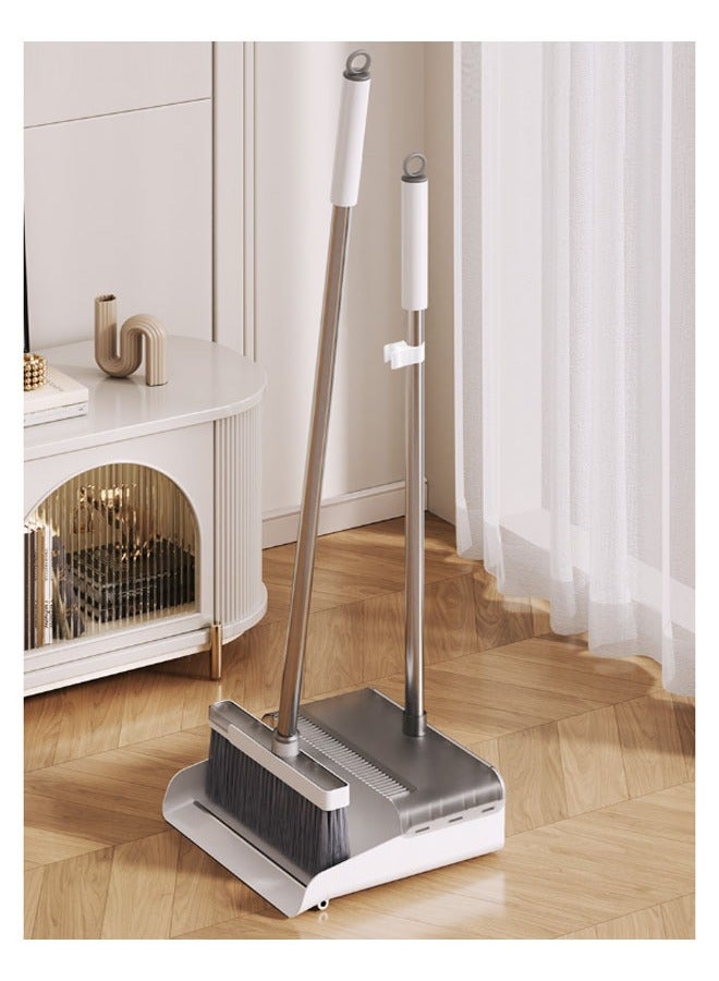 NKX Premium Spray Mop for Effortless Floor Cleaning – Microfiber Pad & Refillable Bottle Dustpan: 26x24x8cm, total length: 87.5cm Broom: 27x3x9.5cm, total length: 96.5cm - Image 4