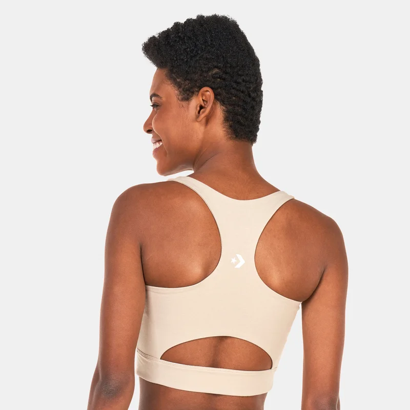 CONVERSE Women's Wordmark Sports Bra Top