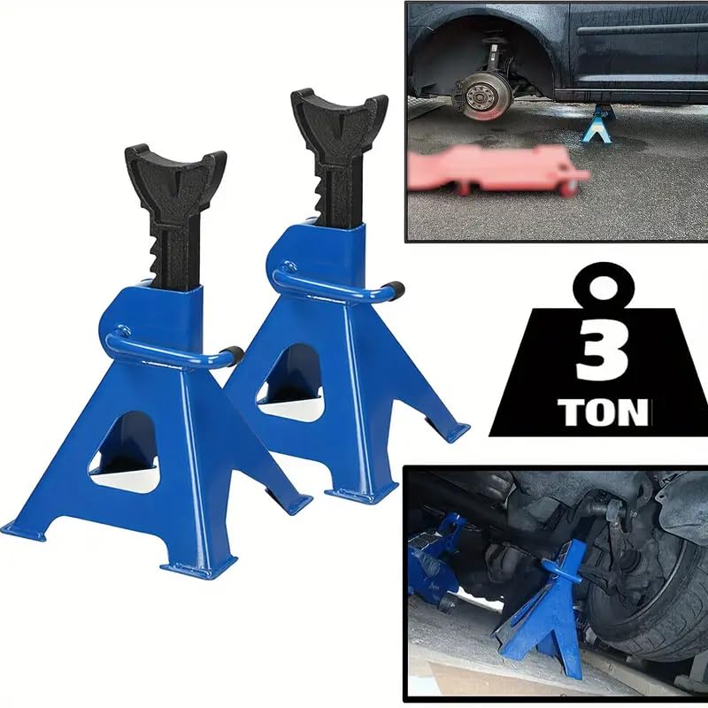 SNE Heavy Iron Jack Stands with 3 Ton Capacity for Car, Tempo, Vehical (Single Peace) - Image 3