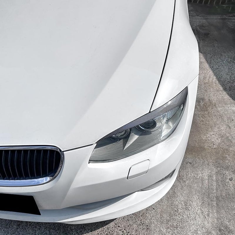 DEMULAX Gloss Black Headlight Eyelids for BMW 3 Series - Image 3