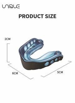Unique 3 Pack EVA Mouthguards with Case, Sport Mouth Guards Mouthguard Gum Guard, Mouthguard Slim Fit for Boxing, Basketball, Hockey, Soccer  - Image 2