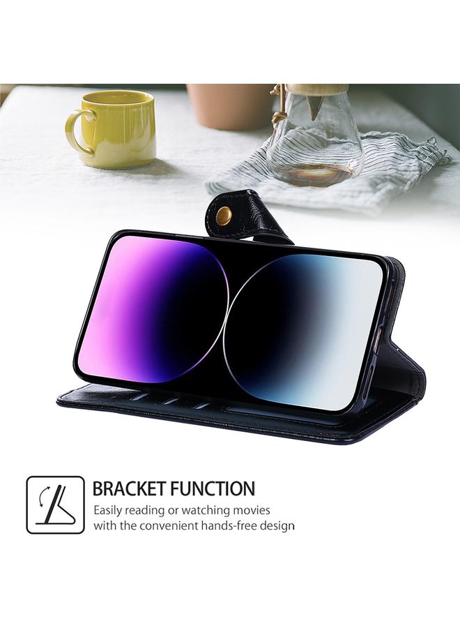 اس-توب جراب هاتف Huawei nova 12i 4G مصنوع من الجلد مع سحاب - Image 4