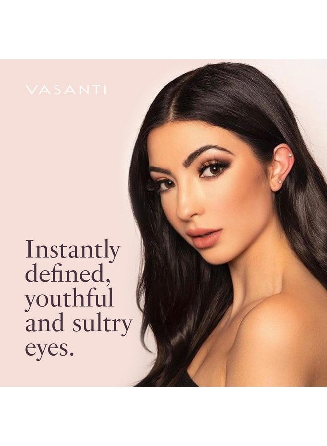 Vasanti Kajal Waterline Eyeliner Pencil Longlasting Waterproof Smudgeproof Safe For Sensitive Eyes Waterline Eye Liner Opthalmologist Approved And Tested (Intense Black) - Image 2