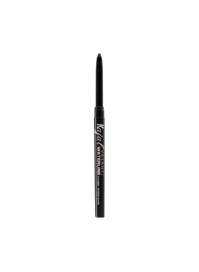 Vasanti Kajal Waterline Eyeliner Pencil Longlasting Waterproof Smudgeproof Safe For Sensitive Eyes Waterline Eye Liner Opthalmologist Approved And Tested (Intense Black) - Image 1
