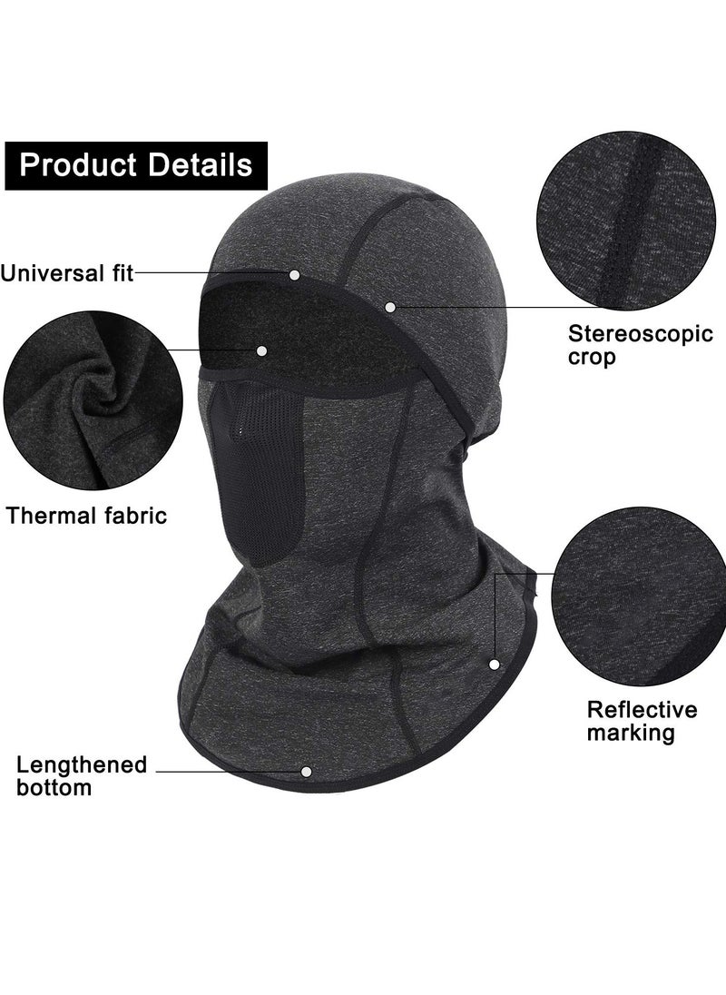 SYOSI Balaclava Winter Ski Mask, Windproof Warm Face Mask for Men, Women, Cold Weather Thermal Fleece Outdoor Sports Protective Equipment for Cycling, Skiing, Snowboarding and Motorcycling  - Image 4