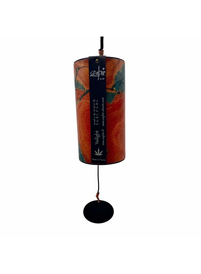 Zaphir Chime -Jeweled Colored Autumn: Twilight - Apricot Orange - Image 1