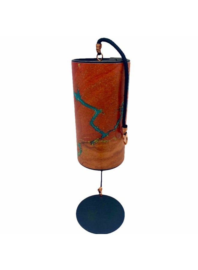 Zaphir Chime -Jeweled Colored Autumn: Twilight - Apricot Orange - Image 3