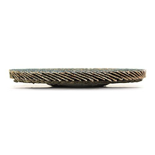 BHA Grinding and Sanding Flap Discs T27, 4-1/2" x 7/8", 80 Grit - 10 Pack - Image 5