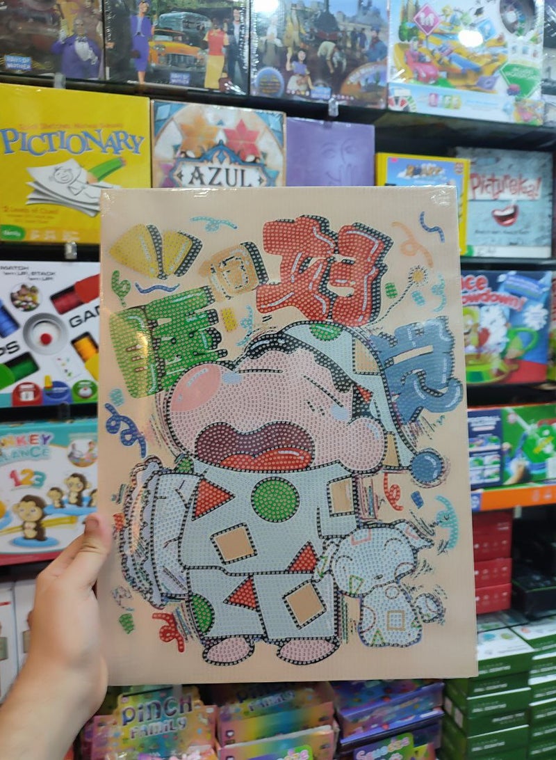 Diamond Painting Kit for Kids to Develop Concentration, Patience and Improve Eye Coordination 30*40cm