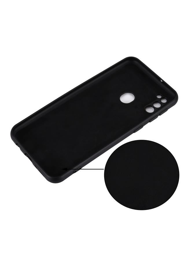 S-TOP Case For Samsung Galaxy M21 2021 Solid Color Liquid Silicone Dropproof Full Coverage Protective Case - Image 3