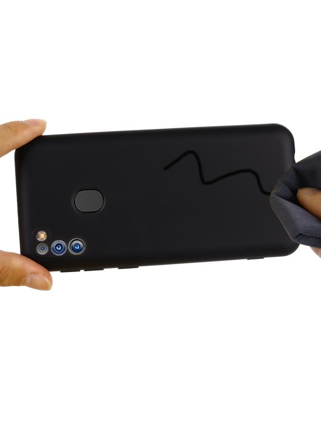 S-TOP Case For Samsung Galaxy M21 2021 Solid Color Liquid Silicone Dropproof Full Coverage Protective Case - Image 4