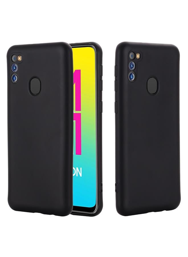 S-TOP Case For Samsung Galaxy M21 2021 Solid Color Liquid Silicone Dropproof Full Coverage Protective Case - Image 1