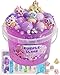 Okaybee Purple Slime Kit Clear Slime Bucket Slimes Party Favors for Kids Crunchy Slimes Includes 10 Packs of Addins Sensory Toys Birthday Easter Hallowmas for Girls Boys Gift - Image 2