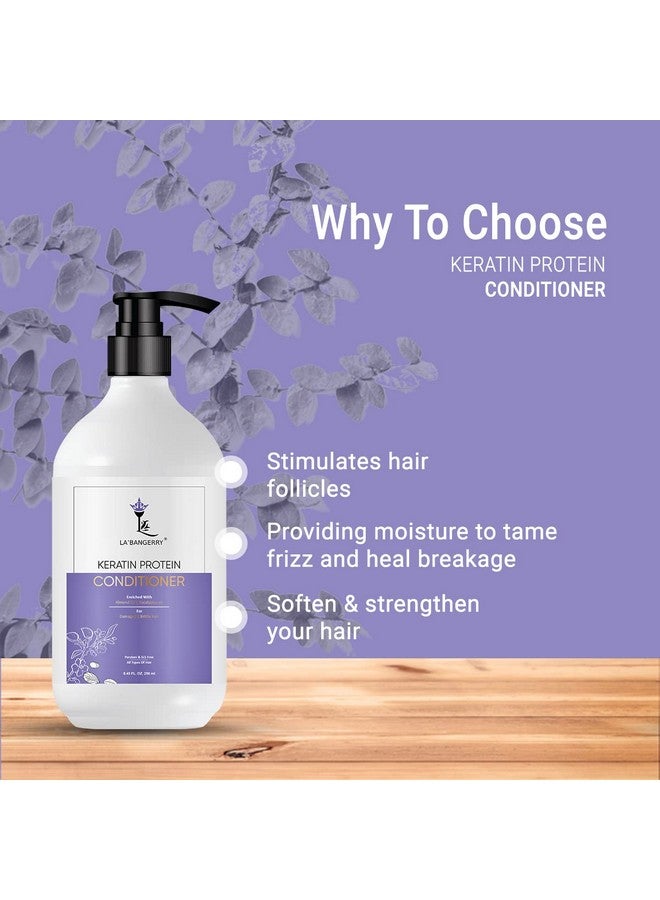 LA'BANGERRY Keratin Smooth Shampoo & Keratin Smooth Conditioner | Strong, Smooth & Shine For Man & Woman, Pack Of 2(250ml) - Image 5