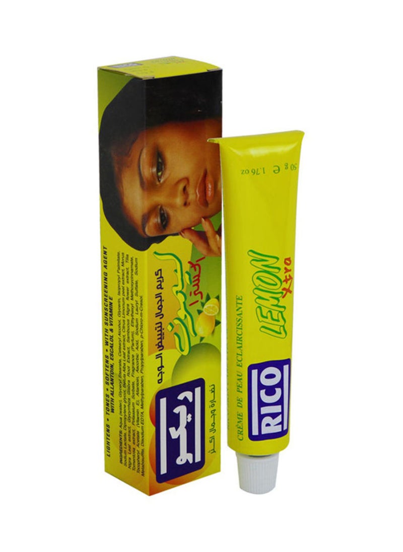 RICO 12 Piece Lemon Xtra Whitening Complexion Cream 12x50g  - Image 2