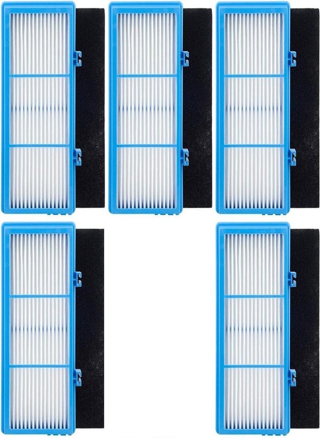 Felji 5 Pack HEPA Filters and Carbon Booster Sheets Replacement Parts HAPF30AT Compatible with Holmes AER1 Air Purifiers - Image 1