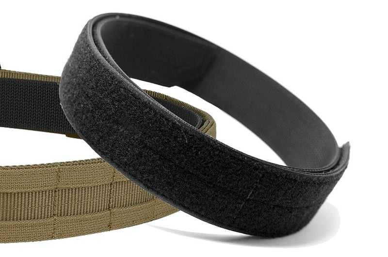KRYDEX Quick Release Rigger MOLLE Belt 1.75 Inch Inner & Outer Tactical Heavy Duty Belt (CB, Small)