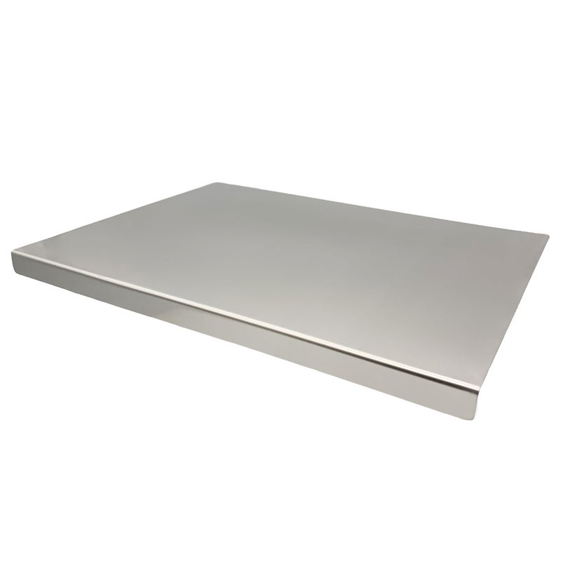 ifowip Stainless Steel Cutting Boards for Kitchen,Baking Board,Pastry Board,kneading Panel - Suitable for Cutting Vegetables, Fruits, Meat,bread - Easy To Clean and Store (50x50cm/19.6x19.6in) - Image 1