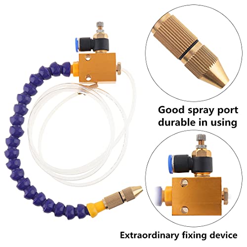 OriGlam Mist Coolant Mist Lubrication, Spray System Unit Used for CNC Lathe Milling Drill Machine - Image 3