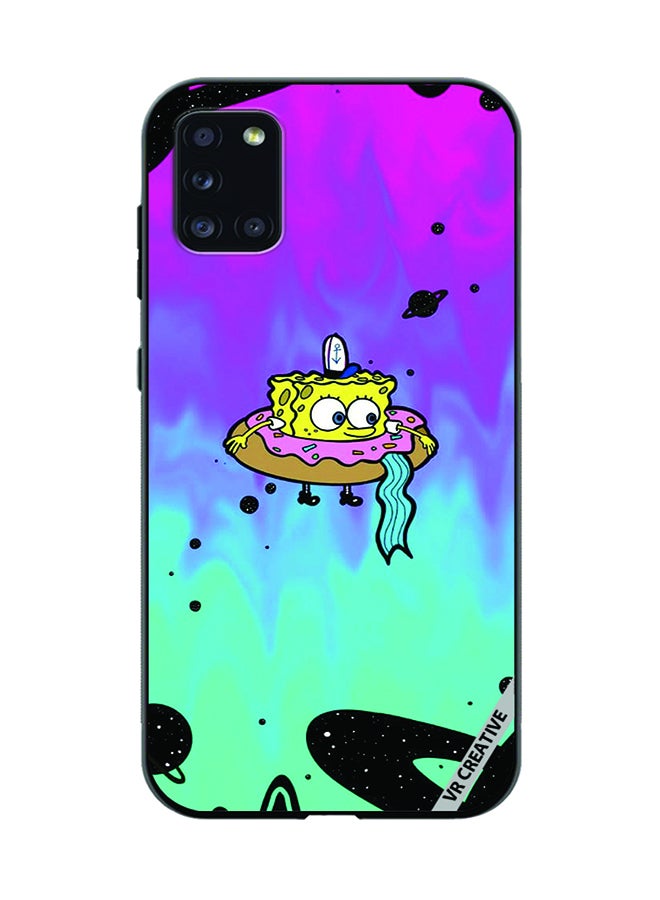 VR CREATIVE Protective Case Cover For Samsung Galaxy A31 Spongebob Design Multicolour - Image 1