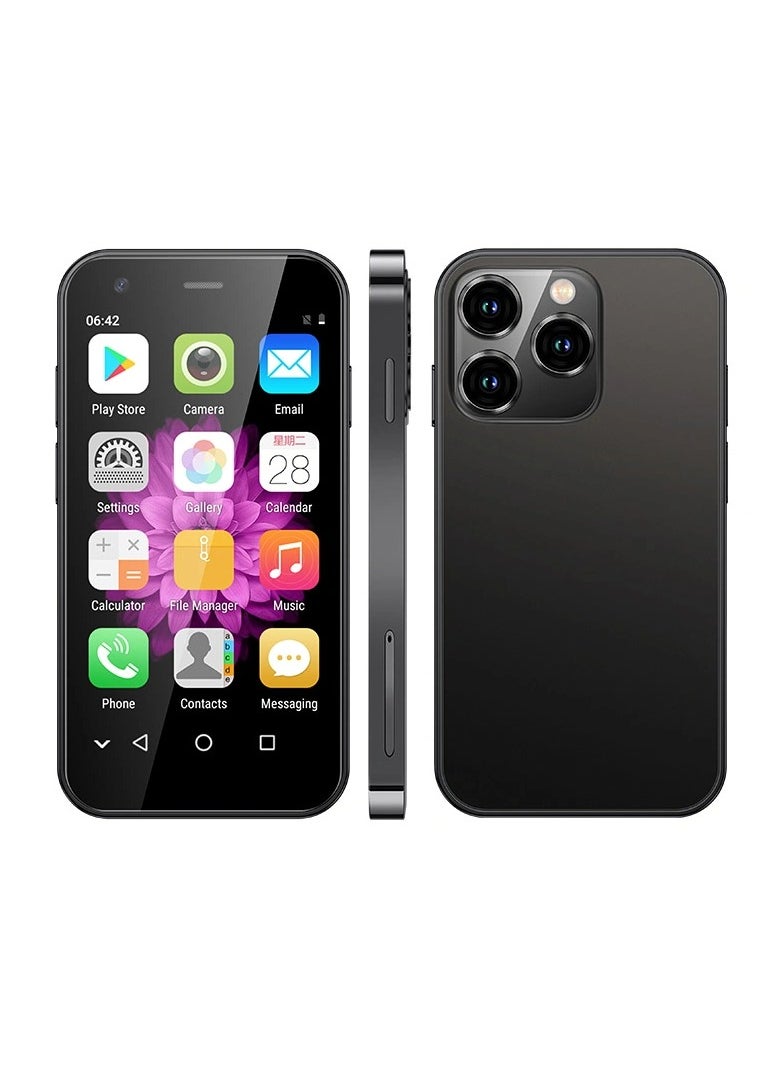 SOYES XS15 Mini Dual SIM Black 3 Inch HD Screen 2GB RAM 16GB 3G - International Version  - Image 2