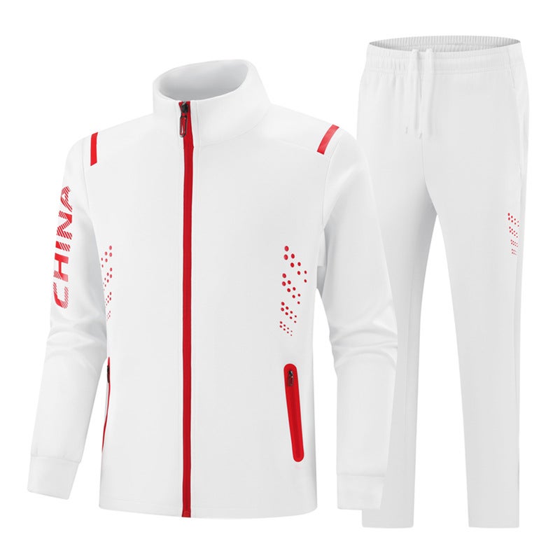 بدلات الملابس الرياضية الصينية، زي الوطني للرياضيين، زي التدريب الرياضي، زي الأداء الجماعي، ملابس الاجتماعات الرياضية - Image 3