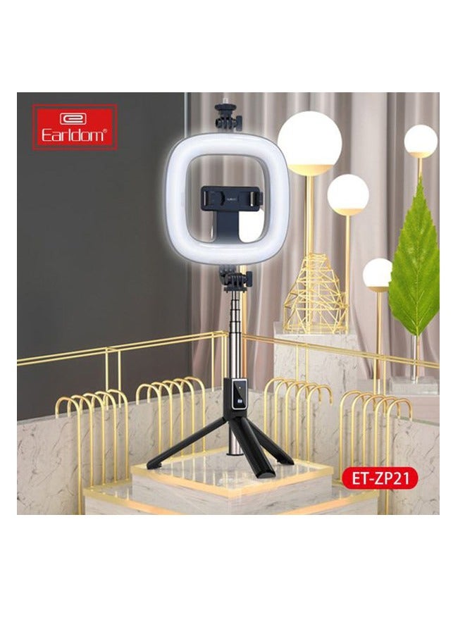 ELTRAZONE "Earldom Adjustable Ring Light Selfie Stick Tripod – Includes Tripod Stand & Phone Holder"  - Image 2