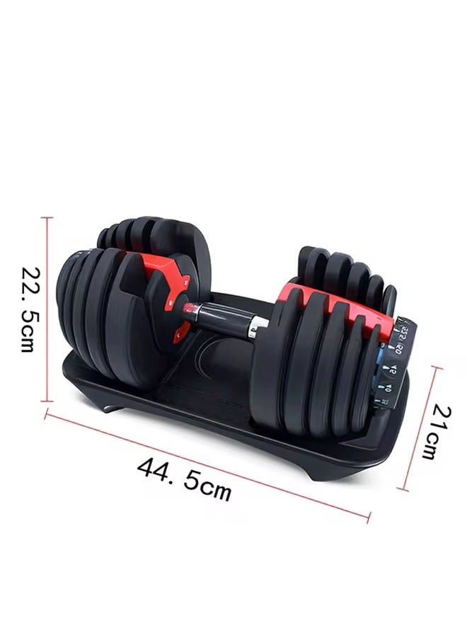Fitness World - Smart Dumbbell Adjustable for Training and Exercises 24kg - Image 1