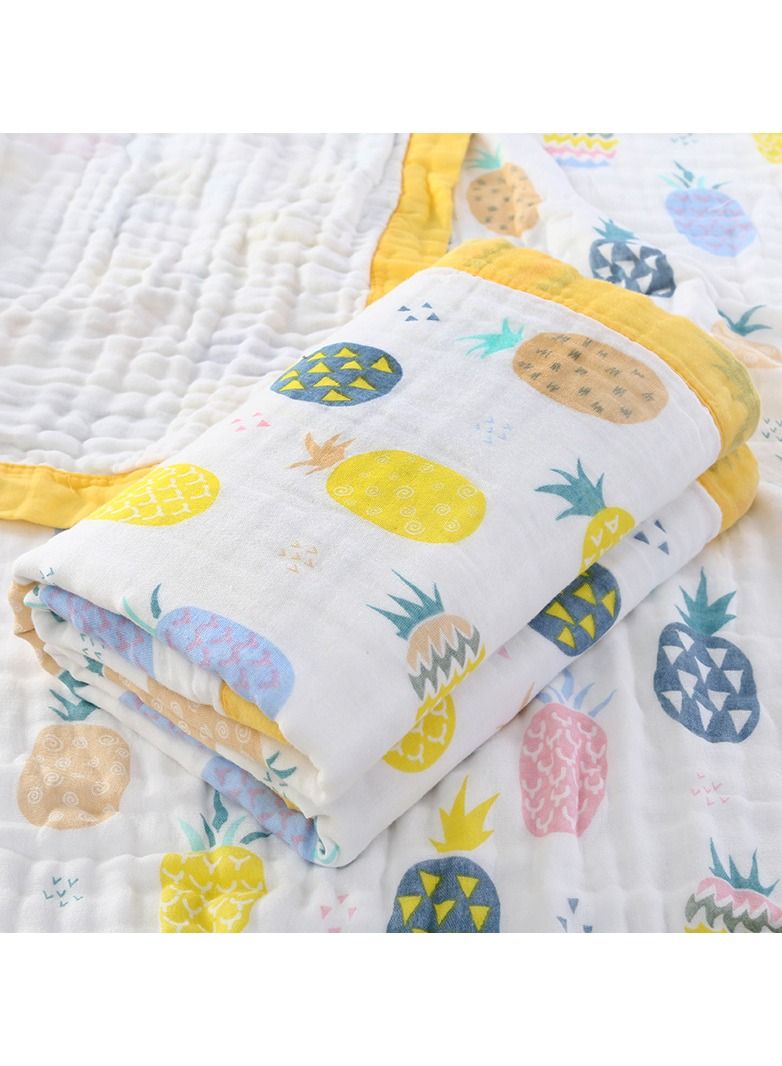 Loquat منشفة حمام مطبوعة برسوم كرتونية من القطن الخالص