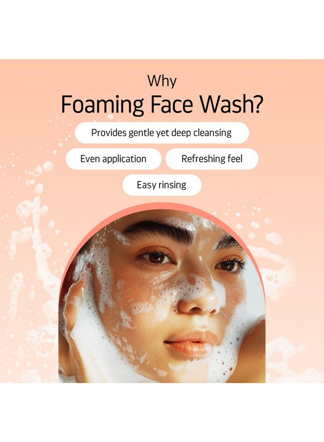 Indulgeo ESSENTIALS Ceramide Foaming Face Wash - Cera Cleanse | Gently Cleanses, Hydrates & Repair Skin Tissues | Made With Ceramide, Pomegranate & Carica Papaya | Suitable For All Skin Types - 50Ml - Image 5