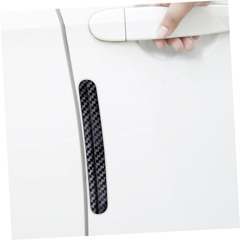 Car Side Mirror Edge Guards Bumper Protector Set of 4 Black for Modern Vehicles - Image 5