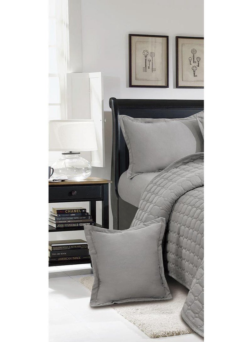 MingLi Summer single and a half bed sheet, plain, compressed, consisting of 4 pieces, to give you a refreshing summer, size 170*210 cm - Image 2