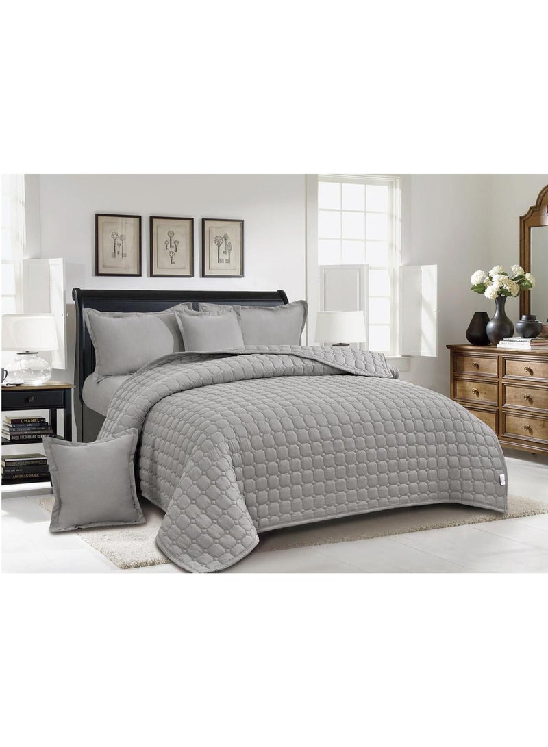 MingLi Summer single and a half bed sheet, plain, compressed, consisting of 4 pieces, to give you a refreshing summer, size 170*210 cm - Image 1