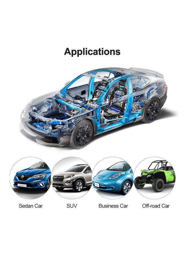 NIBEMINENT Car Tire Pressure Digital Solar Energy Monitoring System With External Sensors  - Image 5