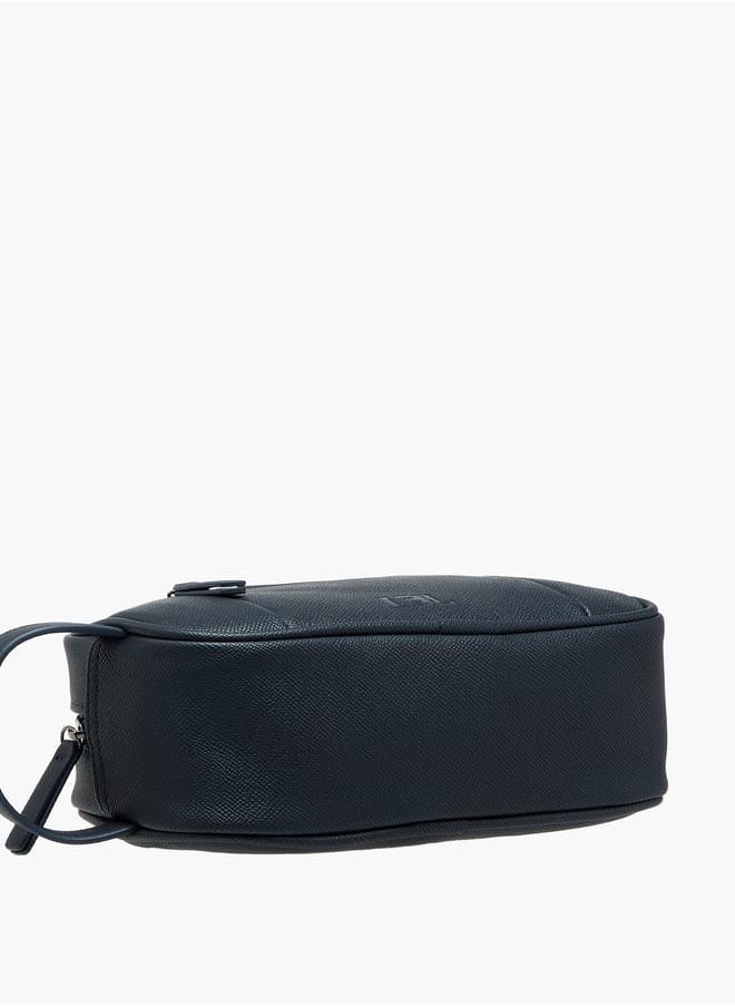 LBL by Shoexpress Men Textured Pouch with Handle and Zip Closure  - Image 5