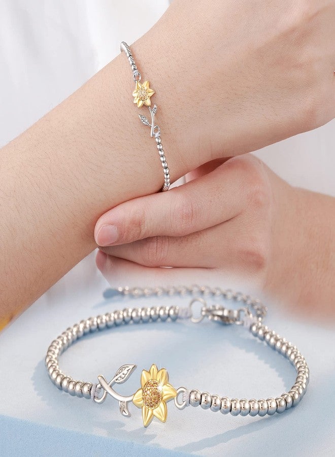 Tarsus Niece Gifts from Auntie, Niece Bracelet Sunflower Gifts Bracelet Jewelry from Aunt - Image 3