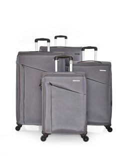 Track Travel bags set of 4 pieces from Track, Fabric - 32/28/24/20 inch, 4 wheels.Grey.  - Image 1