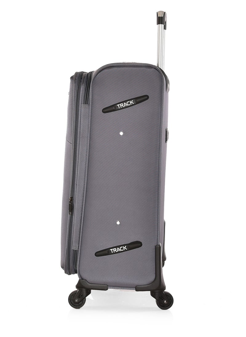 Track Travel bags set of 4 pieces from Track, Fabric - 32/28/24/20 inch, 4 wheels.Grey.  - Image 4