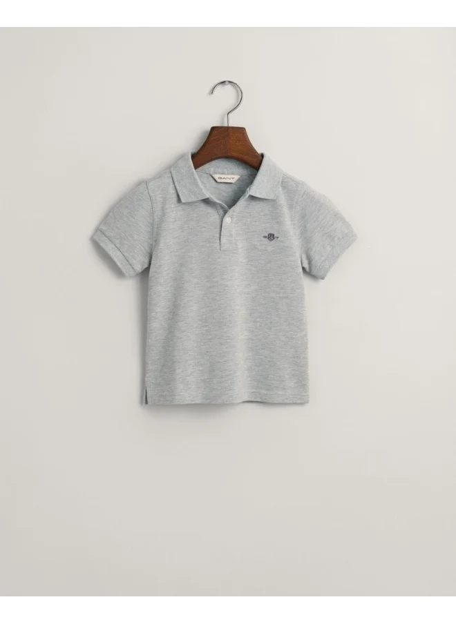 غانت Gant Kids Shield Piqué Polo Shirt