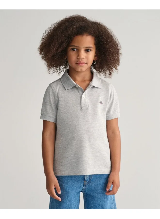 GANT Gant Kids Shield Piqué Polo Shirt