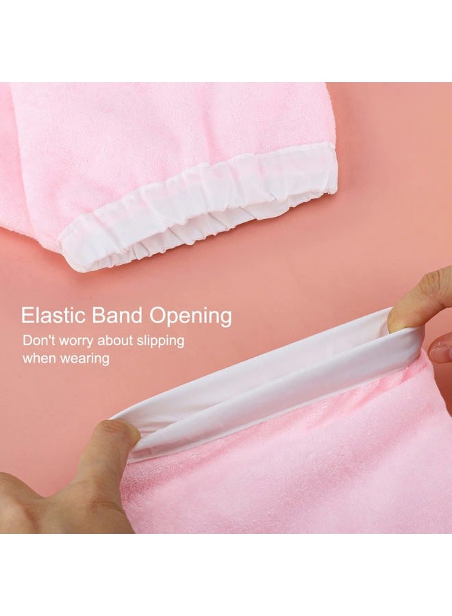 Segbeauty Paraffin Wax Mitts and Booties, Segbeauty Snug Elastic Opening Insulated Thick Terry Cloth Mittens for Hand and Foot, Gloves and Booties for Paraffin Warmers SPA Heated thera-py - Image 3